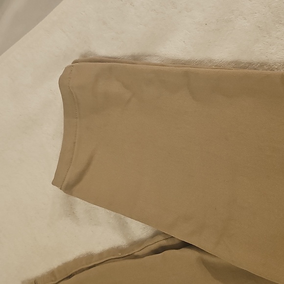 NWOT Faded Glory Straight leg Button/Zip Tan Pant Size 14 - Picture 10 of 10